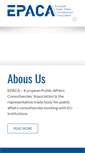 Mobile Screenshot of epaca.org