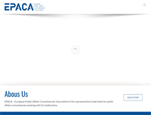 Tablet Screenshot of epaca.org